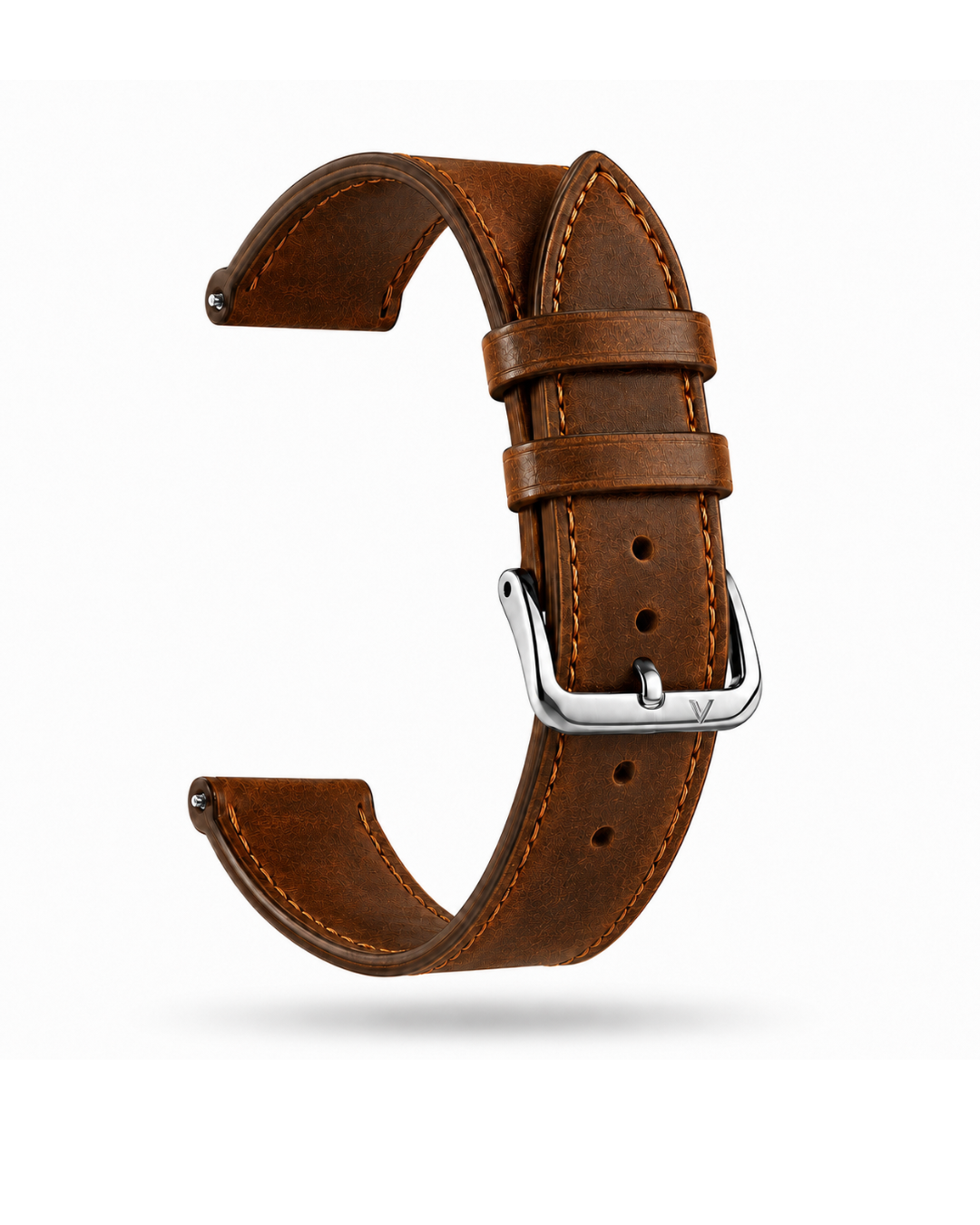 Correa de Cuero para Reloj Café